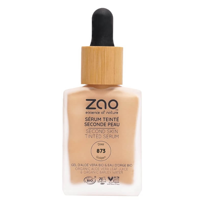 Tinta serum con Color Segunda Piel Zao Makeup