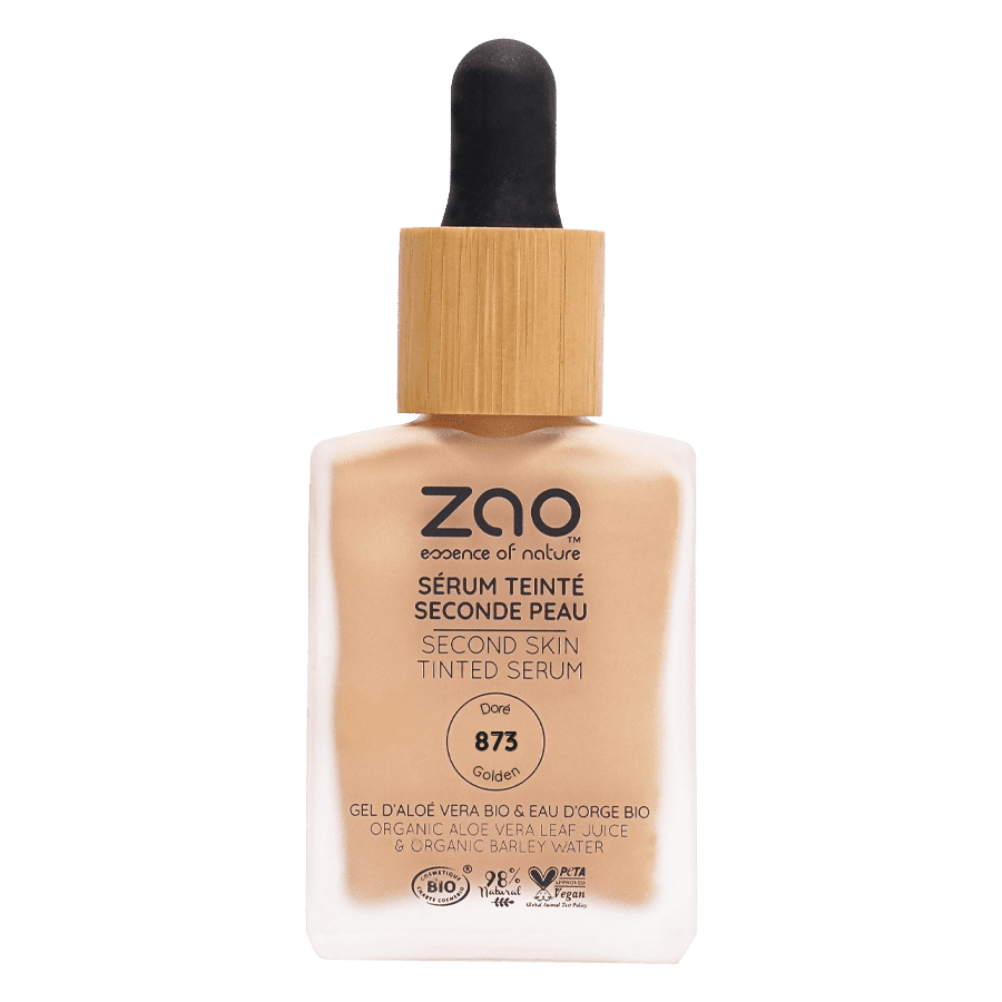 Tinta serum con Color Segunda Piel Zao Makeup