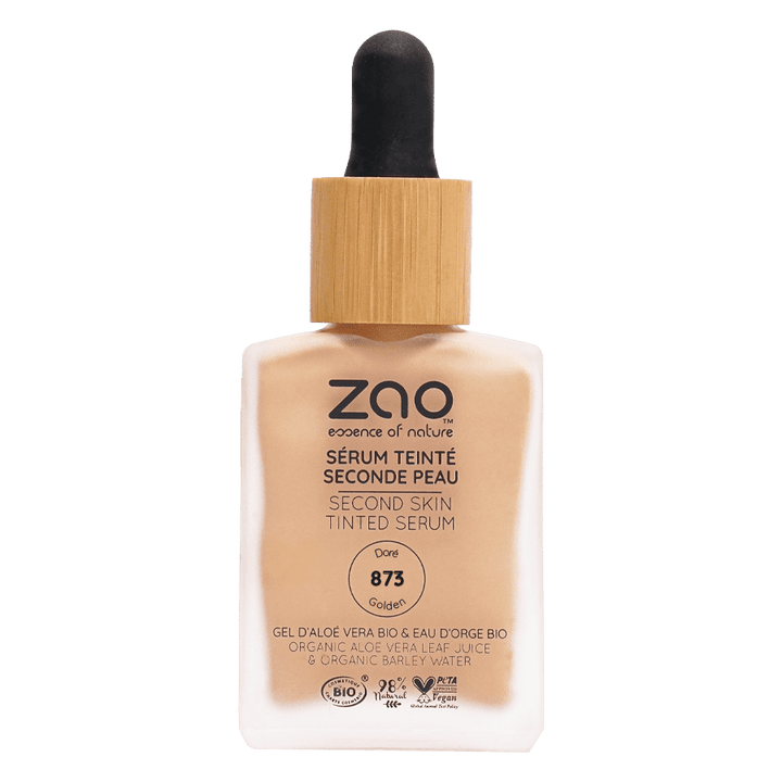 Tinta serum con Color Segunda Piel Zao Makeup