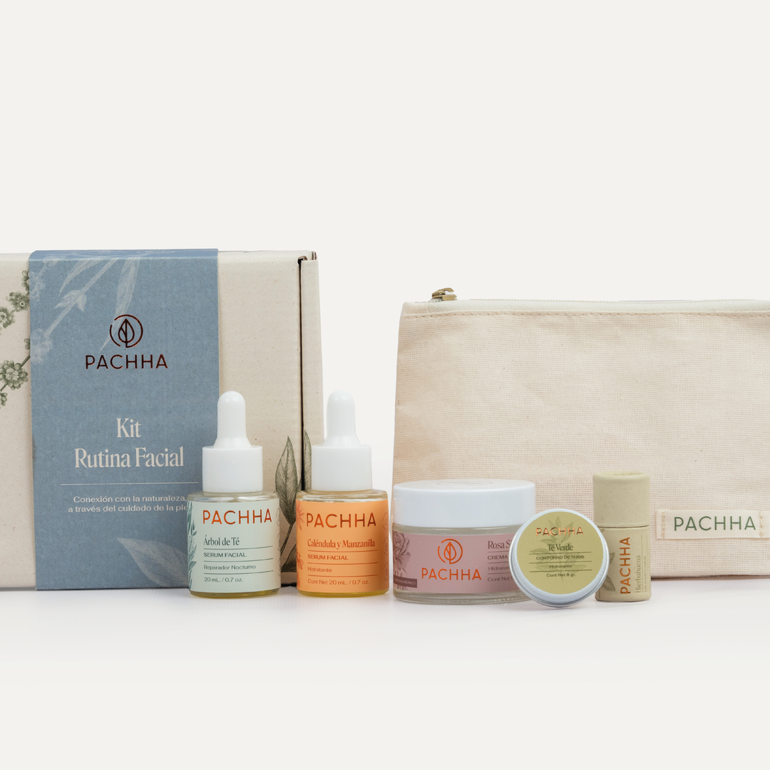 Kit rutina facial completa Pachha