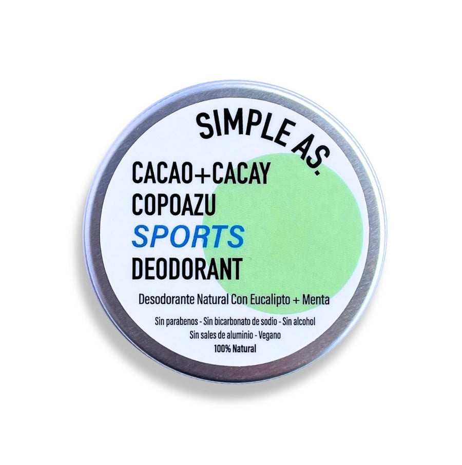 desodorante natural simple as sports
