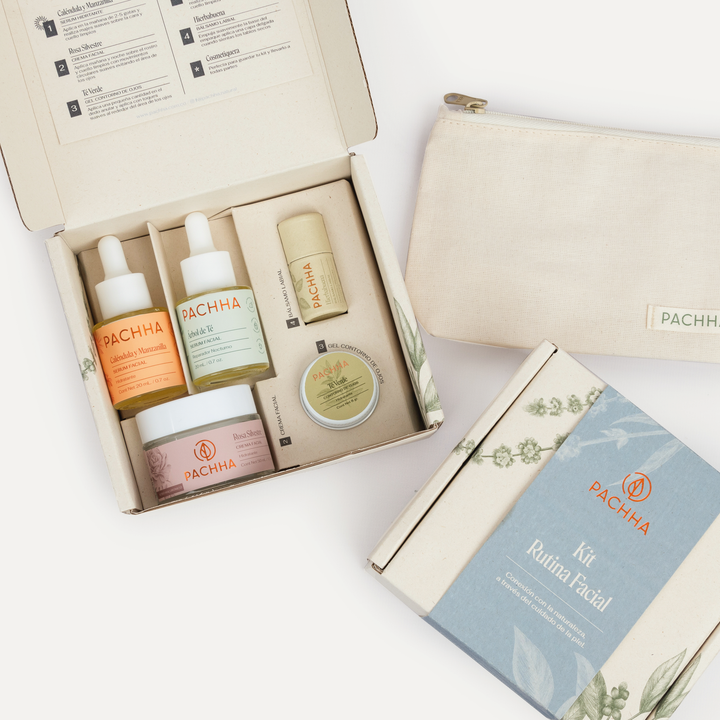 Kit rutina facial completa Pachha