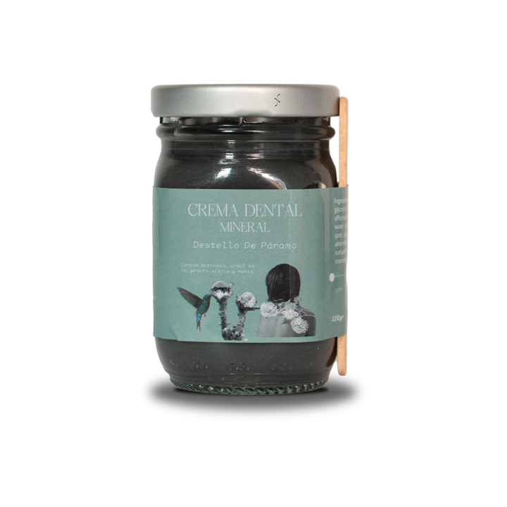 Crema dental Mineral con Carbón Activado Verde Ritual