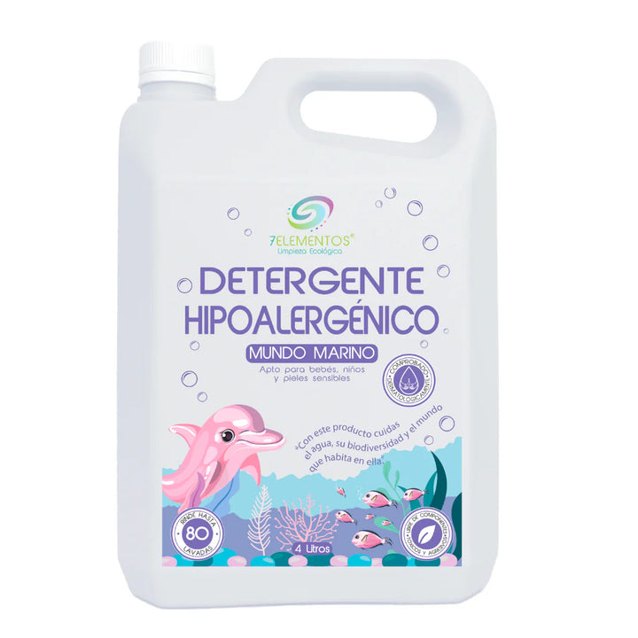 Detergente Hipoalergénico 7 Elementos