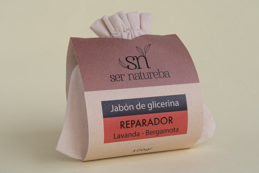 Jabón de glicerina Reparador Ser Natureba