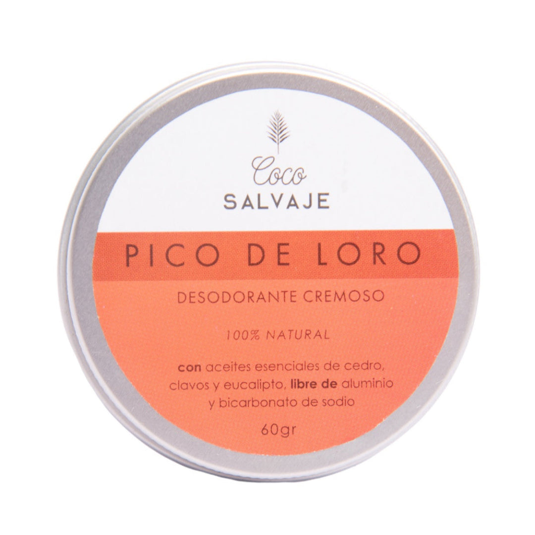 Desodorante Natural Poco de Loro Coco salvaje