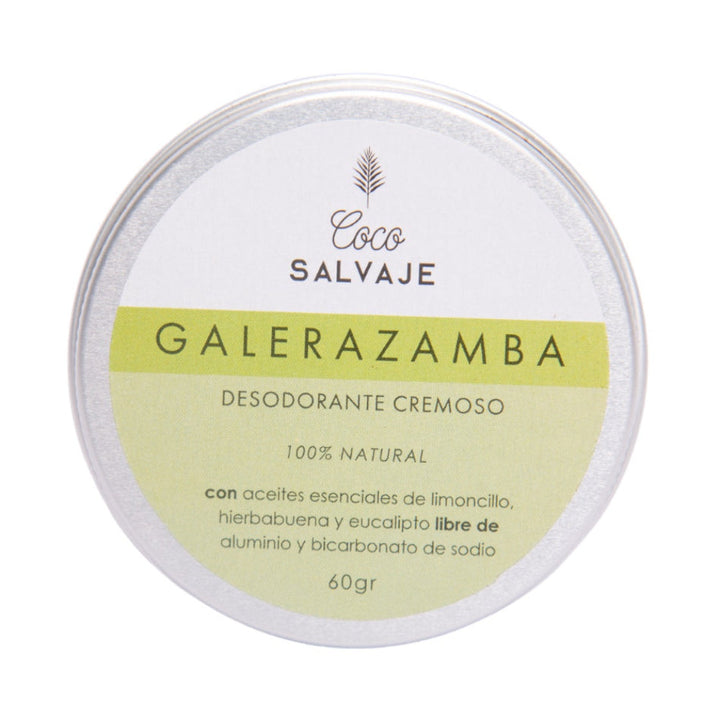 Desodorante natural Galerazamba Coco salvaje