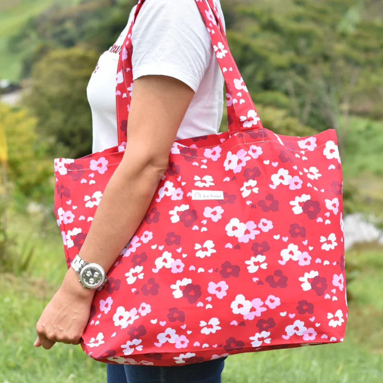 Bolsa en tela grande La Troja
