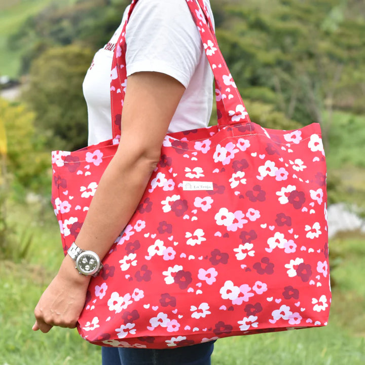 Bolsa en tela grande La Troja