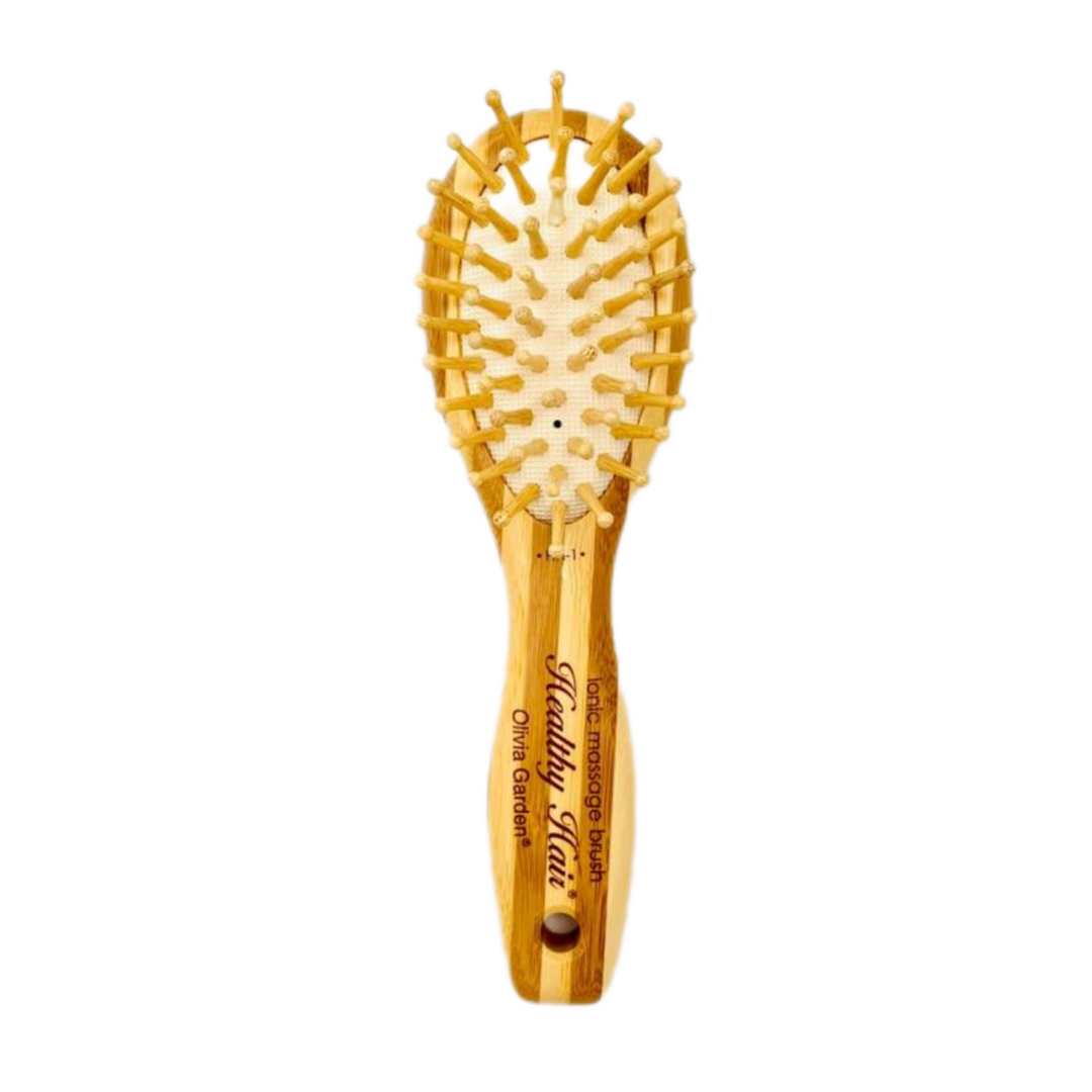 Cepillo para cabello en Bambú Olivia Garden (redondo, grande, mediano y mini)