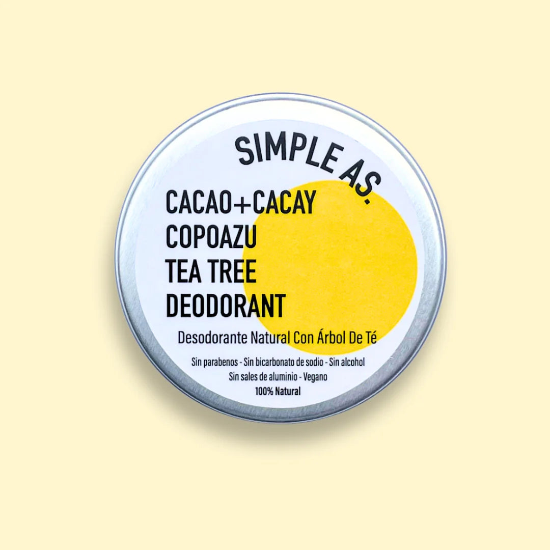 Desodorante natural en crema Simple As