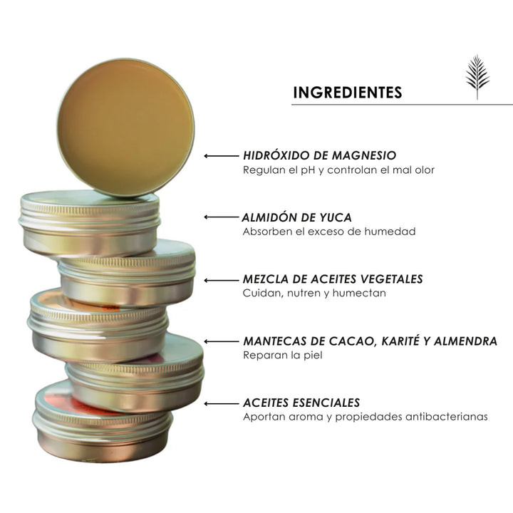 Desodorante en crema Coco Salvaje 60gr