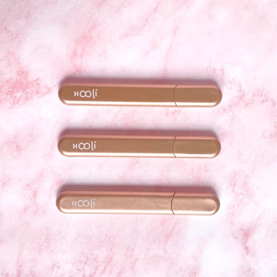 Lima de cristal con estuche Hooli