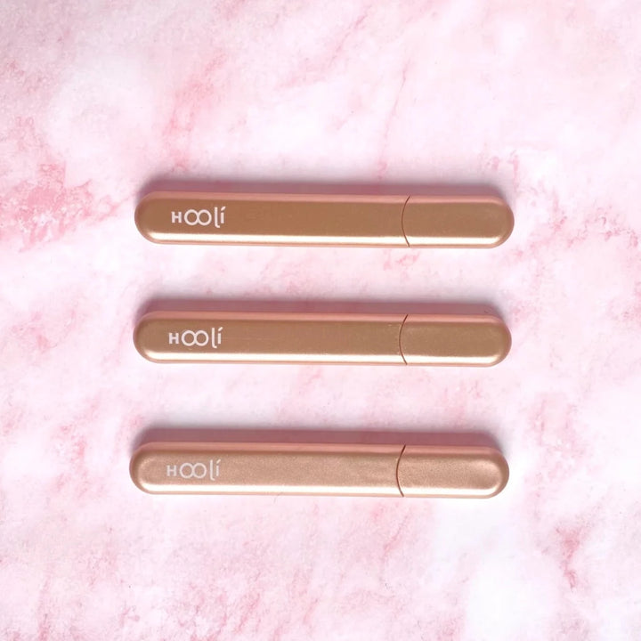 Lima de cristal con estuche Hooli