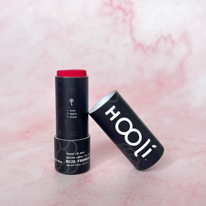 Bálsamo labial con Color Frambuesa Hooli