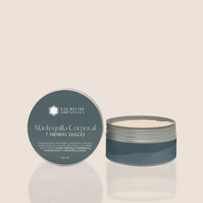 Mantequilla corporal de 7 Hierbas Dulces SACRO