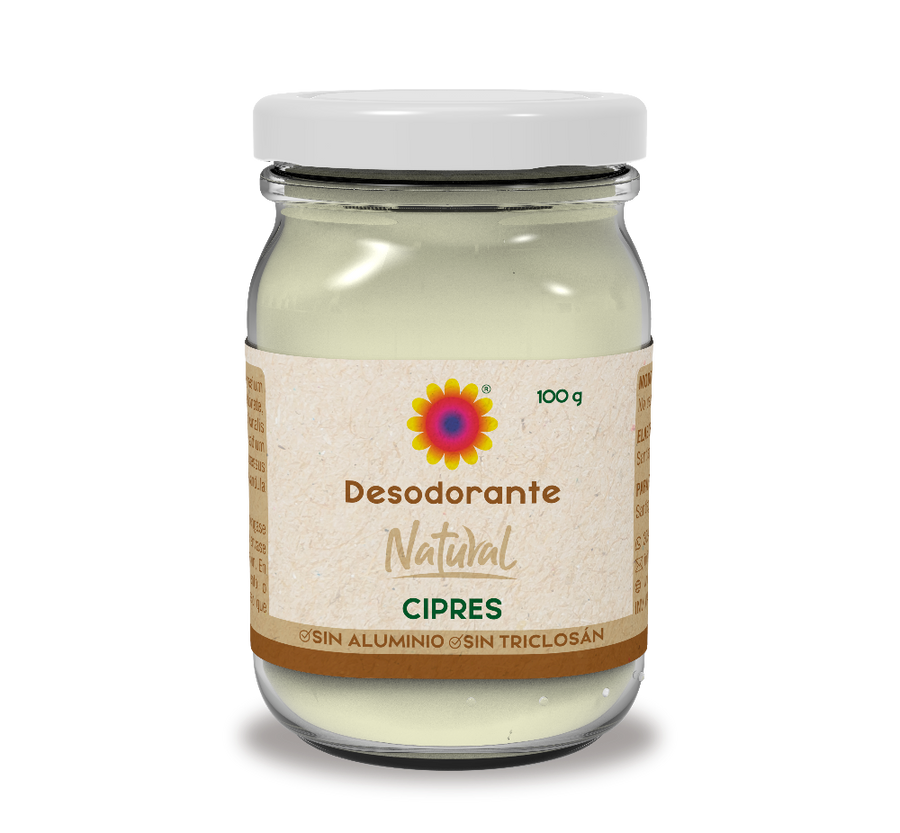 desodorante natural en crema cipres gaia