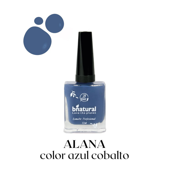 Esmaltes para uñas libres de 21 Químicos BNatural