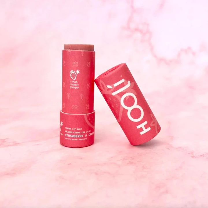 Bálsamo labial con Color Fresa Hooli