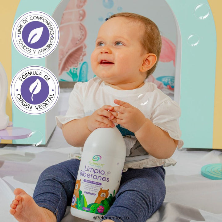 Limpia Biberones 7 Elementos