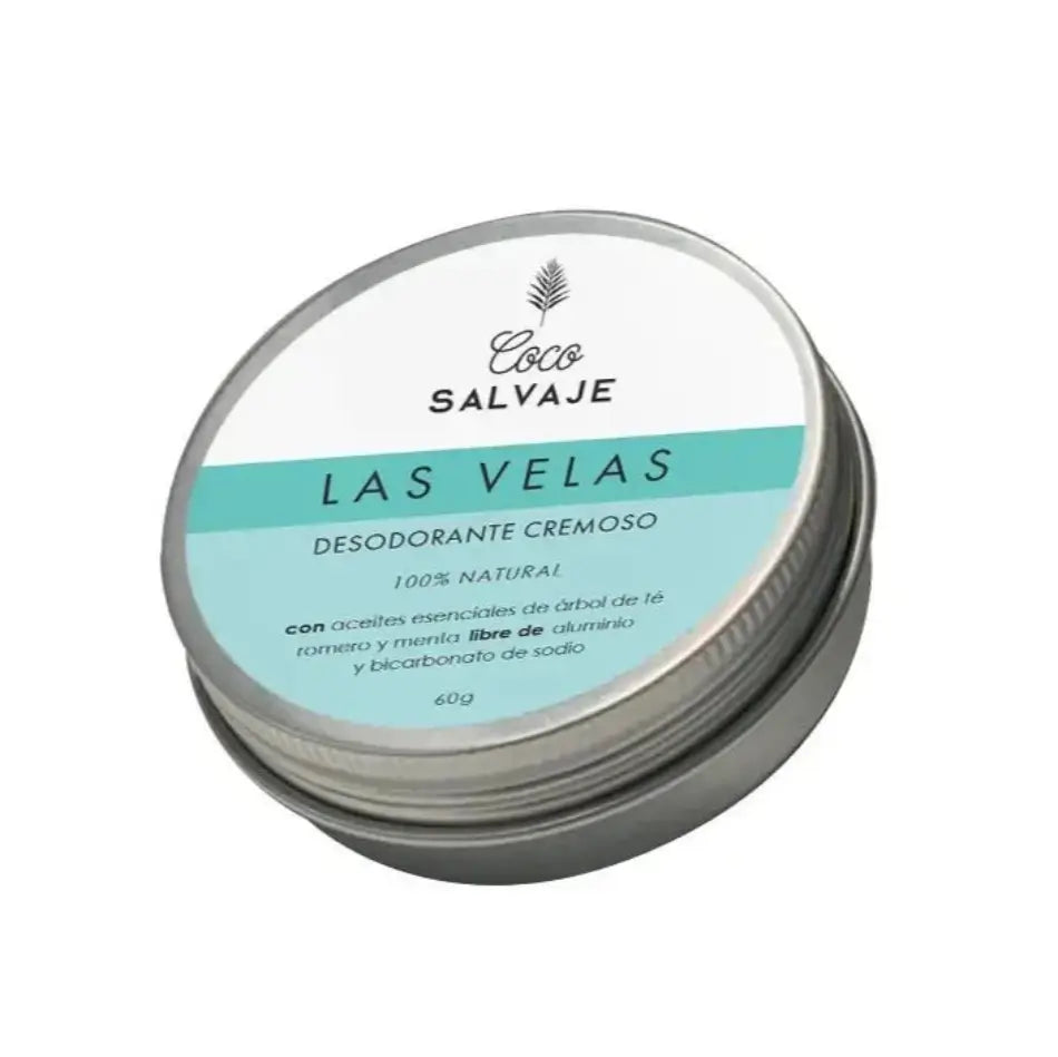 desodorante natural coco salvaje las velas