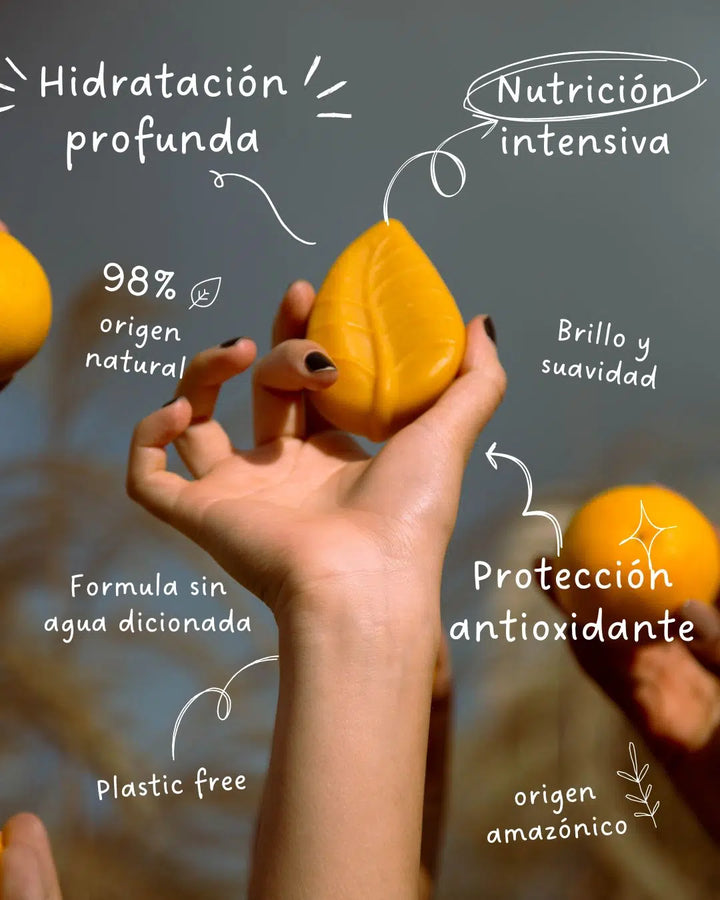 Tratamiento capilar nutritivo en barra Panavayu