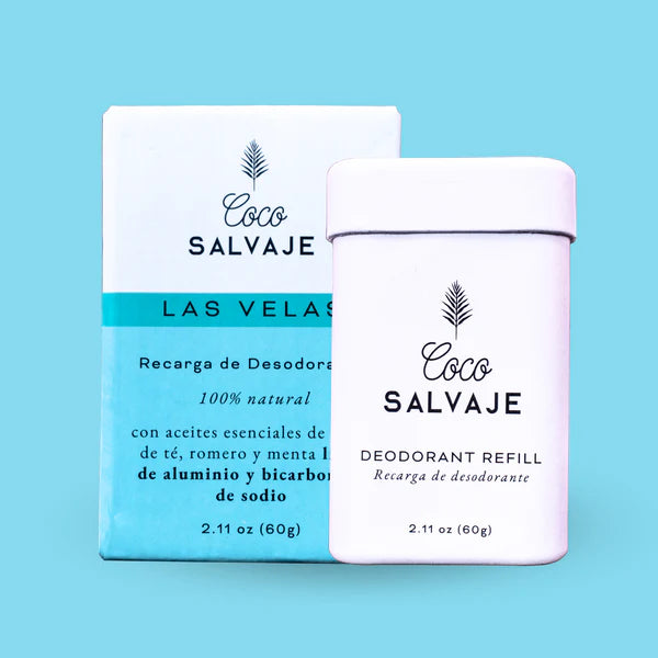 Desodorante natural en barra Las velas Coco salvaje