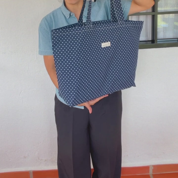 Bolsa en tela grande La Troja