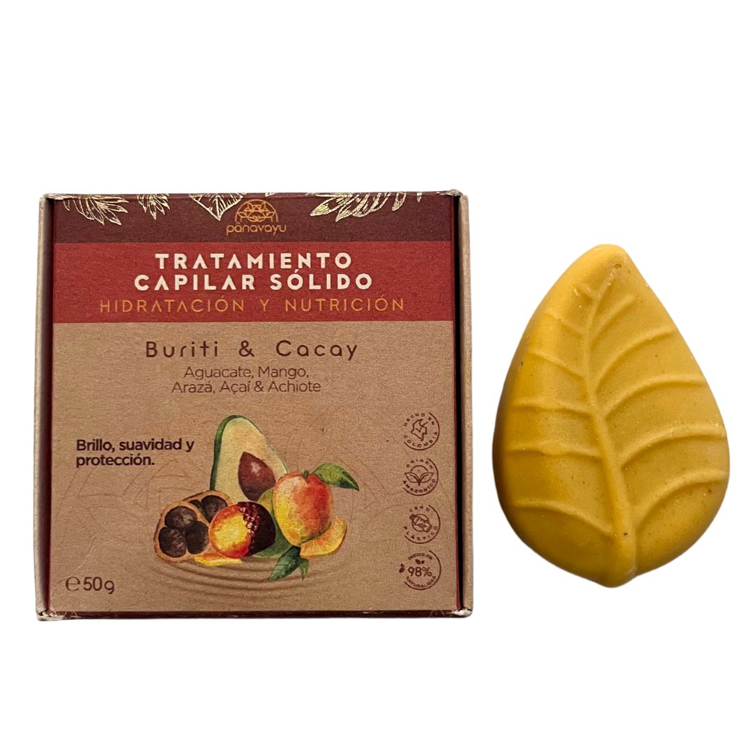 Tratamiento capilar nutritivo en barra Panavayu