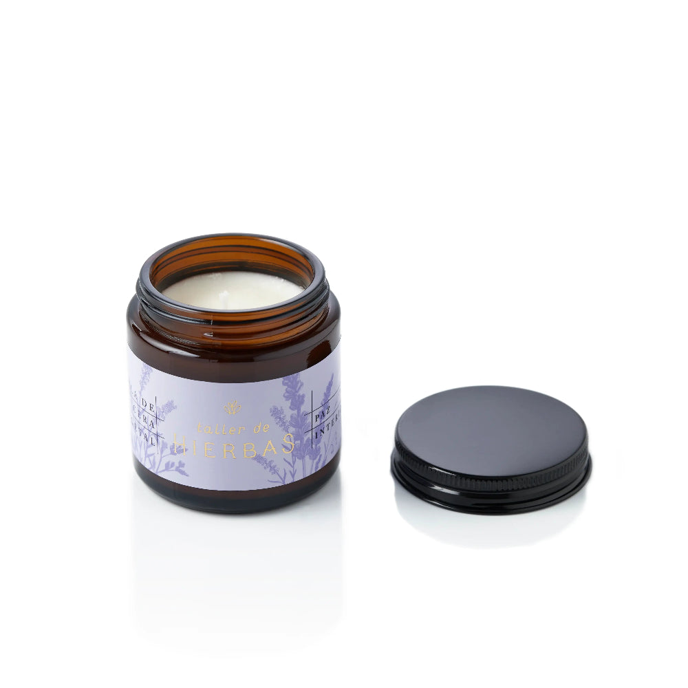 vela paz interior taller de hierbas