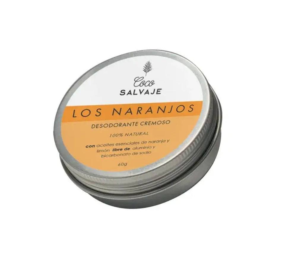 Desodorante Natural Los Naranjos Coco Salvaje