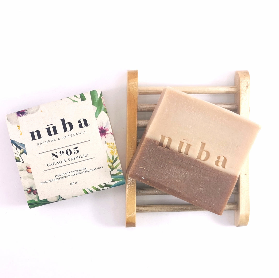 Jabón de Cacao y vainilla Nuba