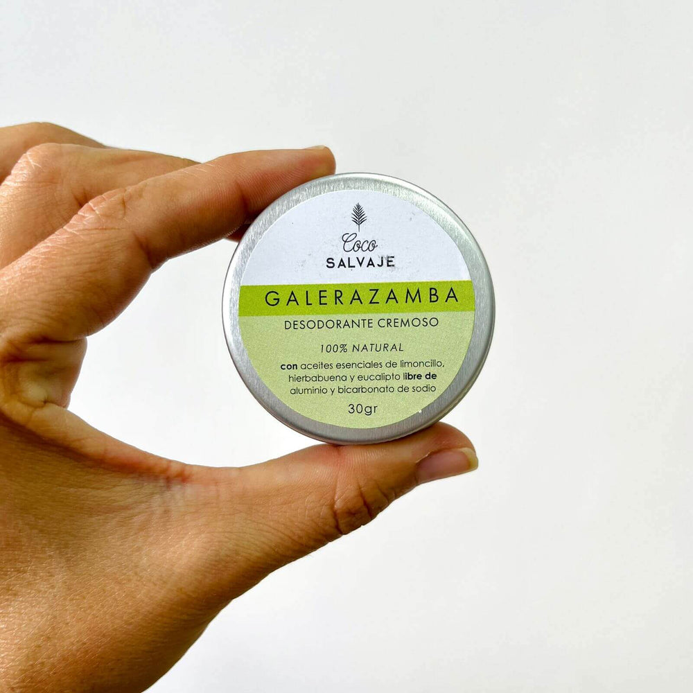 desodorante natural galerazamba coco salvaje
