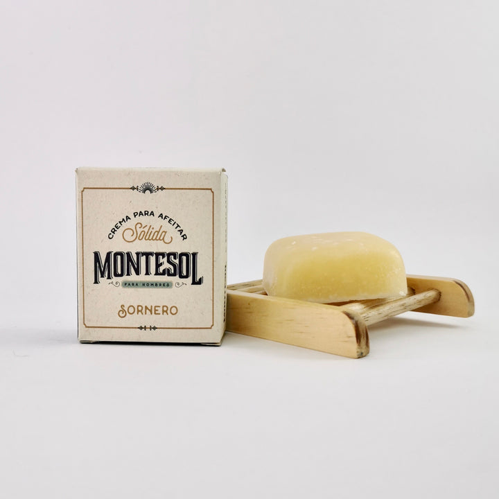 Crema para afeitar sólida Montesol