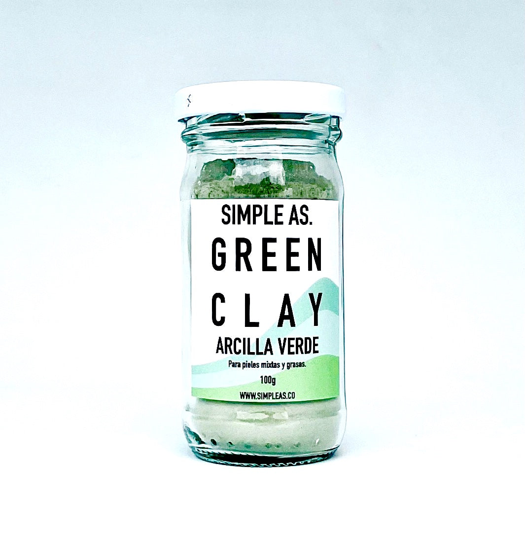 Arcilla Verde Francesa Orgánica Simple As