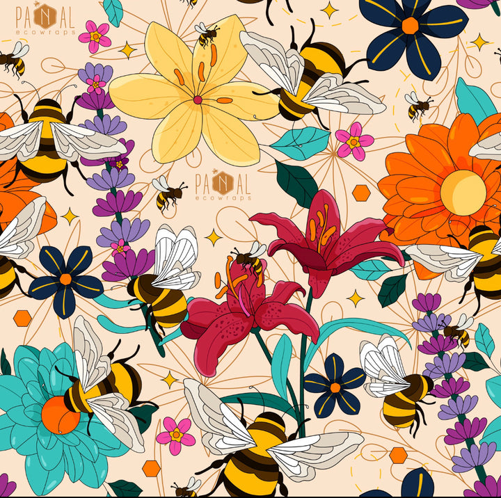 Envolturas para alimentos enceradas (kit S, M, L) Panal Ecowraps