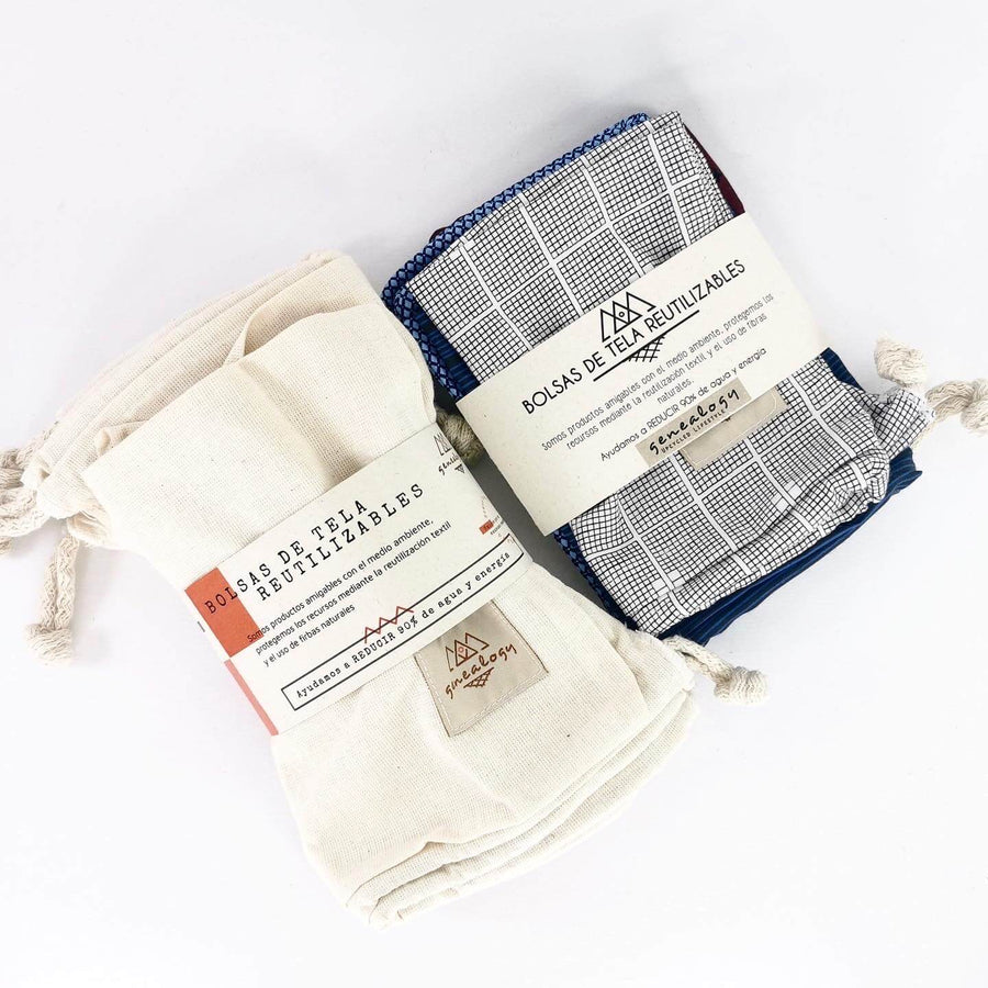 bolsas en tela reutilizables