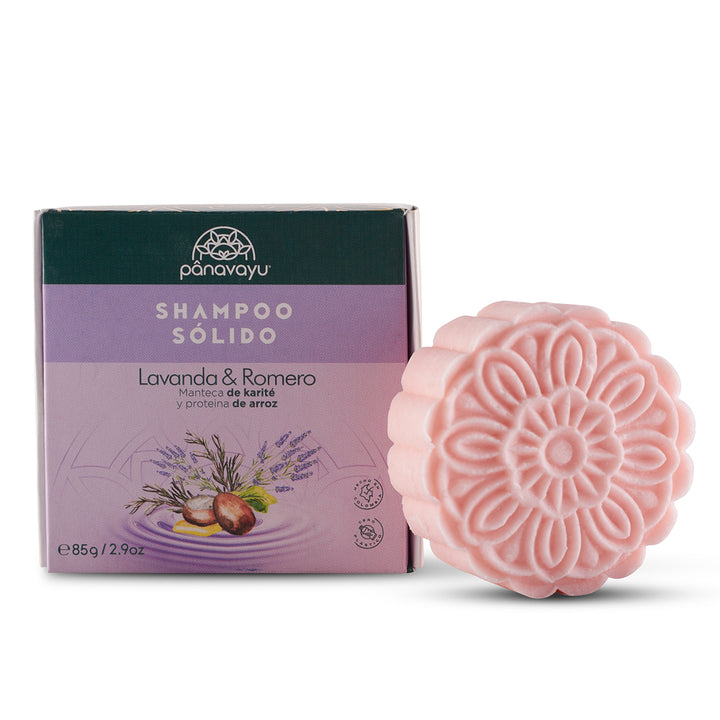 shampoo lavanda y romero cabello mixto panavayu