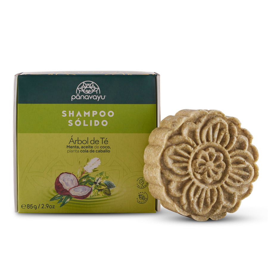 shampoo para cabello graso árbol de té panavayu