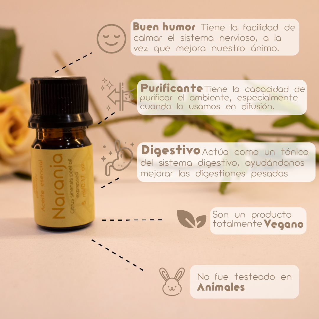 Aceite esencial de Naranja Panavayu