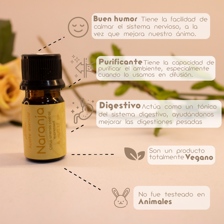 Aceite esencial de Naranja Panavayu
