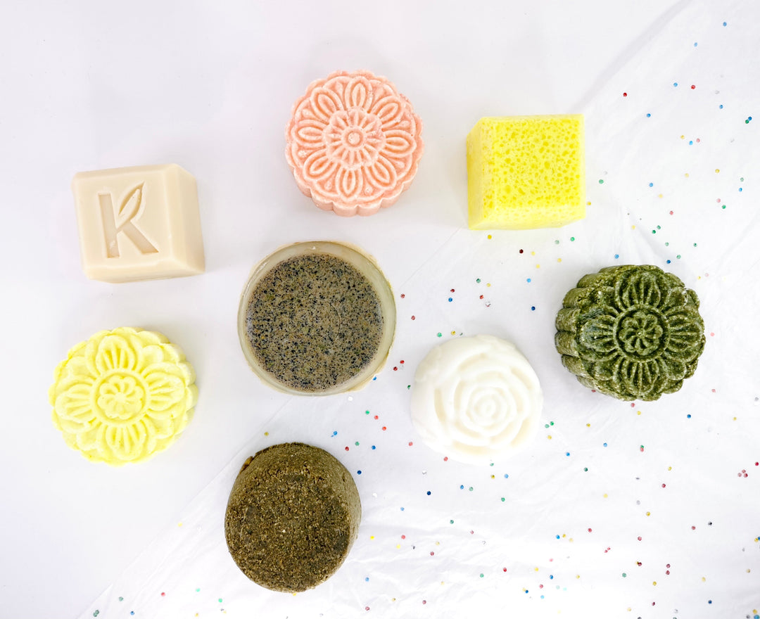 Shampoo y acondicionador en barra 