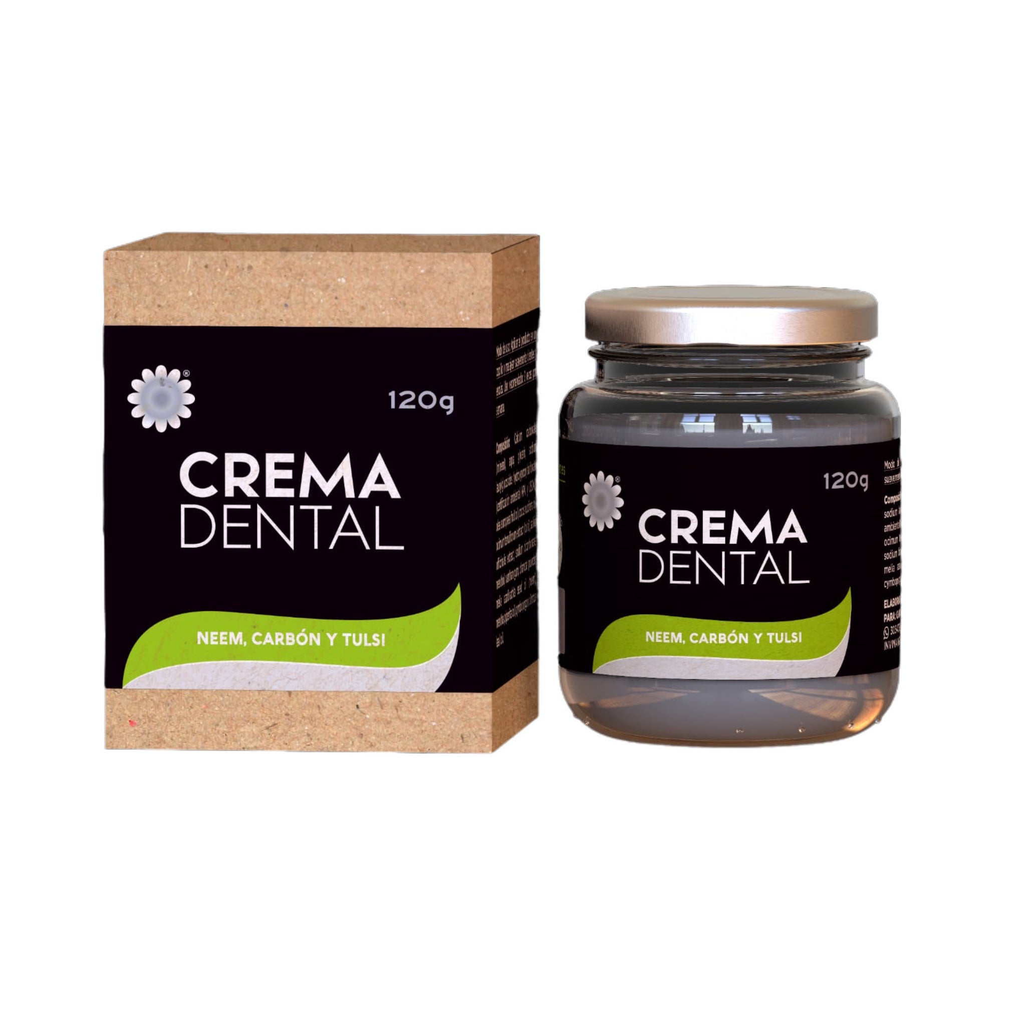 Crema dental herbal