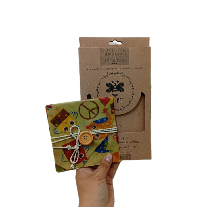 Envoltura para Sanduche Okibee Ecowraps (1 und)