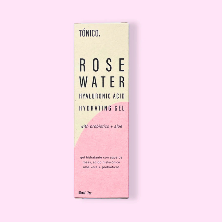 Gel facial de Ácido Hialurónico + Agua de Rosas Simple As