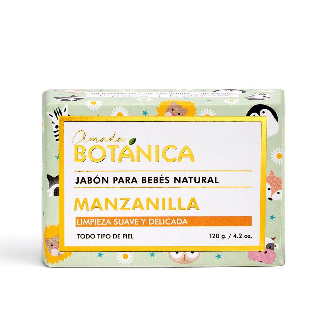 Jabón de avena y manzanilla para bebés Botánica