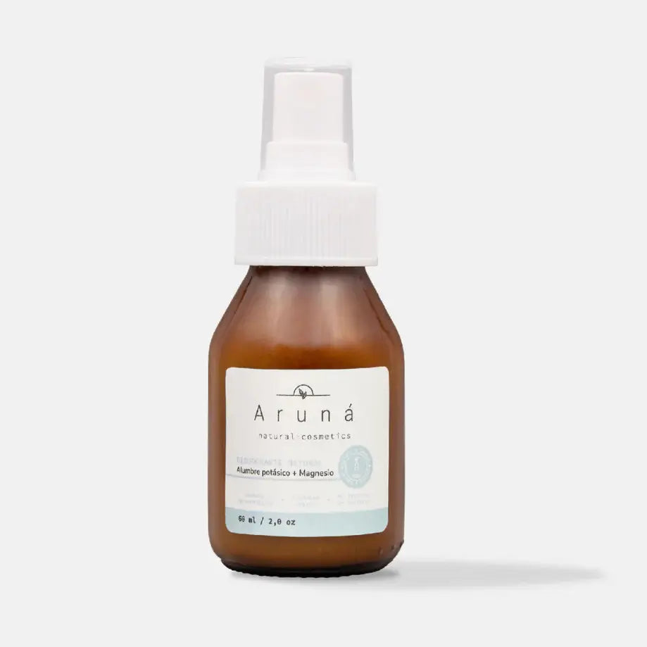 Desodorante natural en spray alumbre, salvia y laurel Aruná