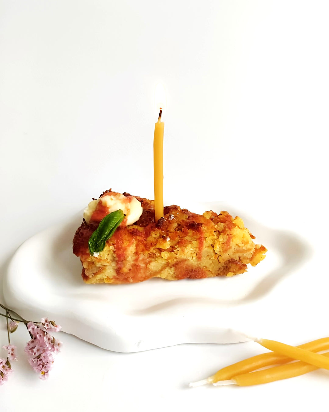 Velas de deseos x2 en cera de abejas Candere