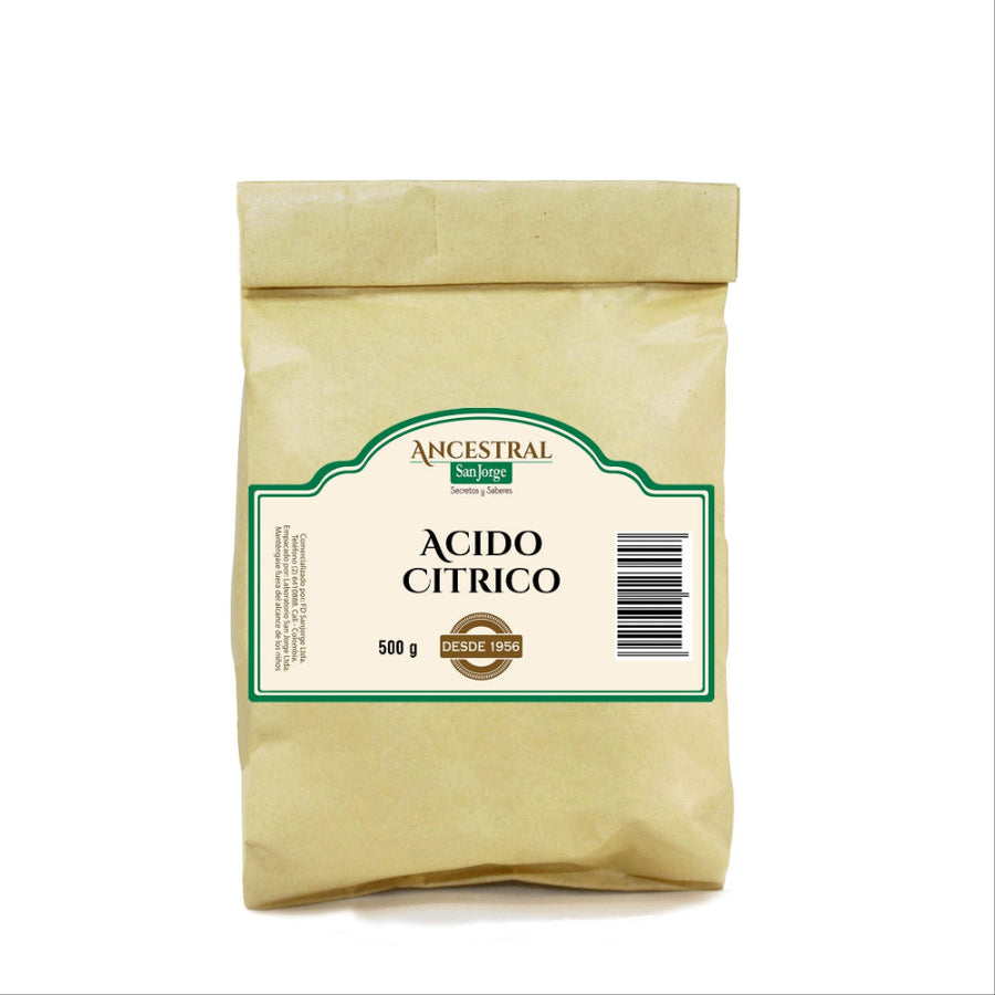 ácido cítrico para la limpieza