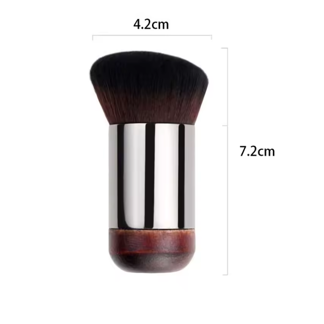 brocha de maquillaje en bambú